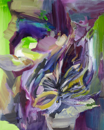 Butterfly Man oil on canvas 76x61cm 2010